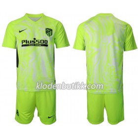 Atlético Madrid Barn Tredjedraktsett 2020-2021 Kortermet (+ Korte bukser)